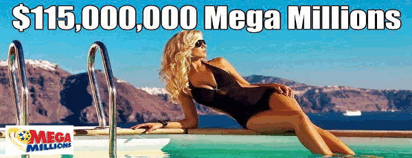 Megamillions 115 +Powerball +Elgordonavidad