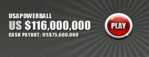 Powerball $ 116 mil + Monaco