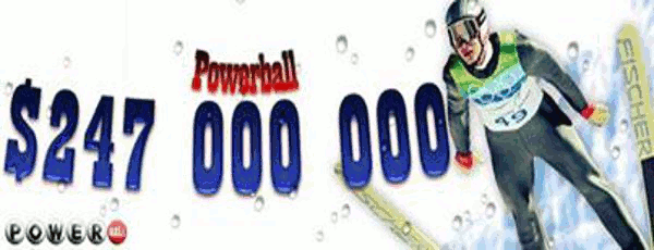 Powerball 247 mil + MegaMillios  107 mil + Winter Olympics Offer