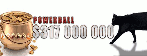Powerball $ 317 mil + MegaMillions  + Loteria Nacional Extra + Elgordonavidad
