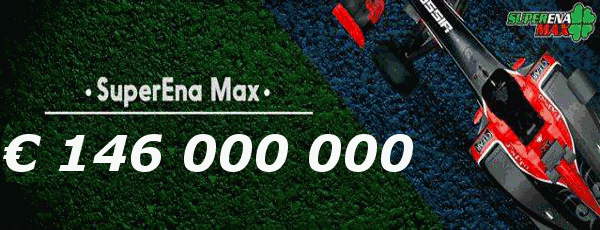 SuperEnaMax 146 mil + LoteriaNacionalExtra 105 mil + Powerball 80 mil